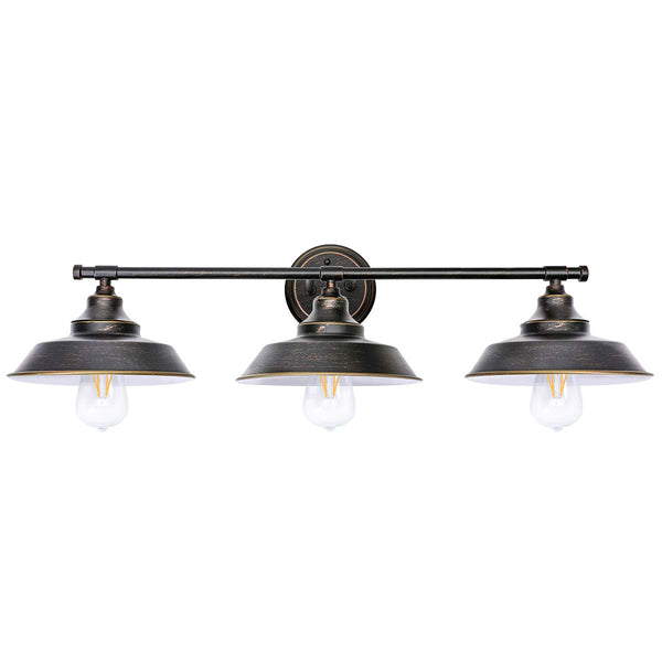 Retro 3-Way Wall Light