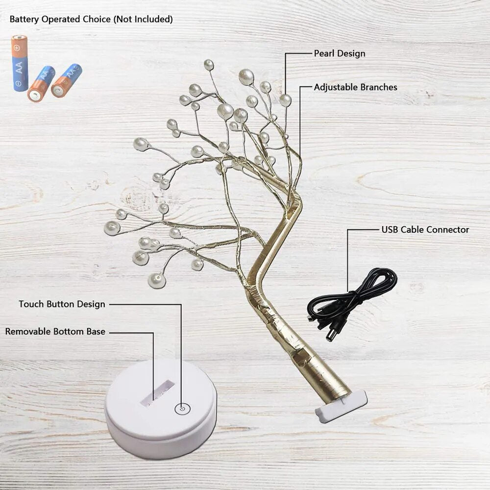 Decorative Tree Desk Light