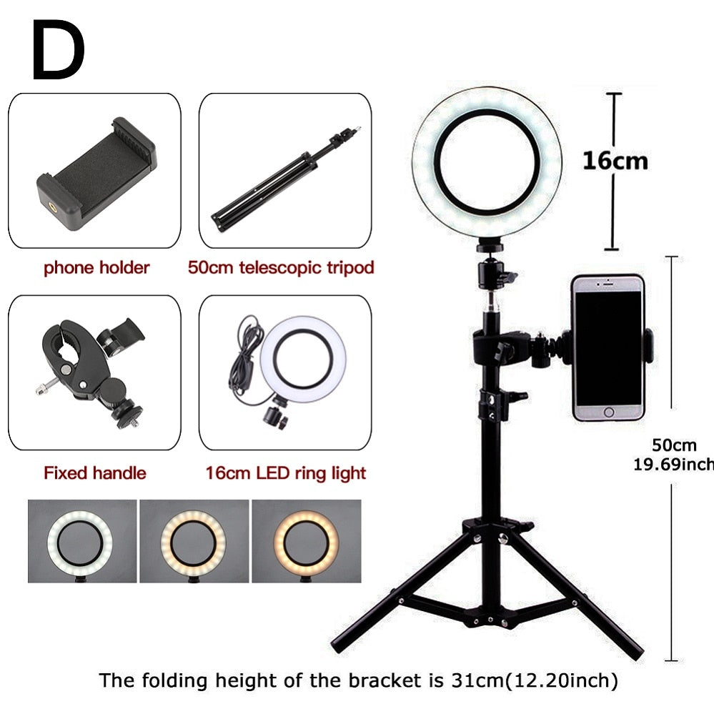 Dimmable LED Ring Light