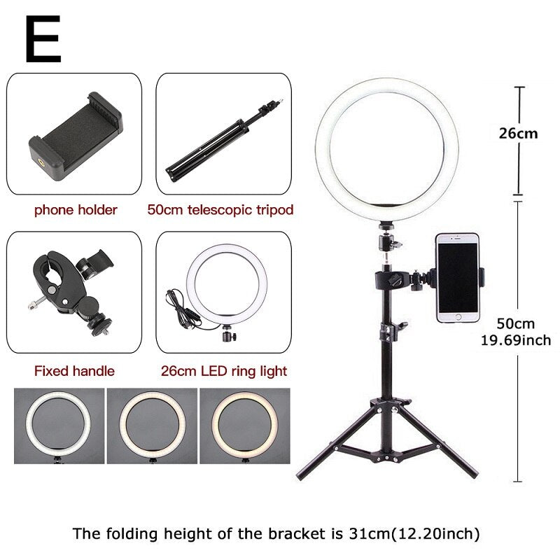 Dimmable LED Ring Light