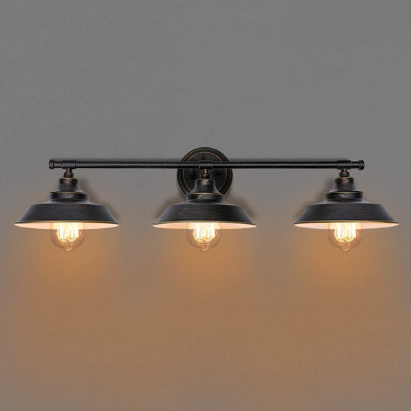 Retro 3-Way Wall Light