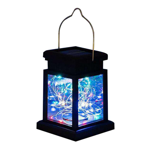 Retro Solar Floor Lanterns