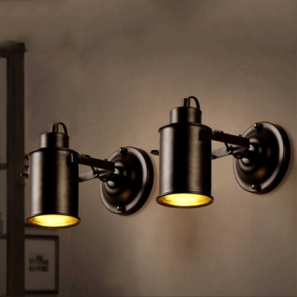 Retro Industrial Wall Lamp