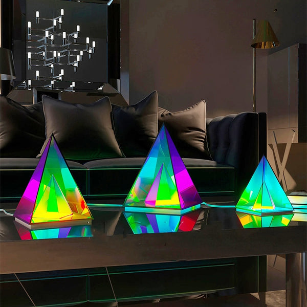 RGB Acrylic Triangle Light