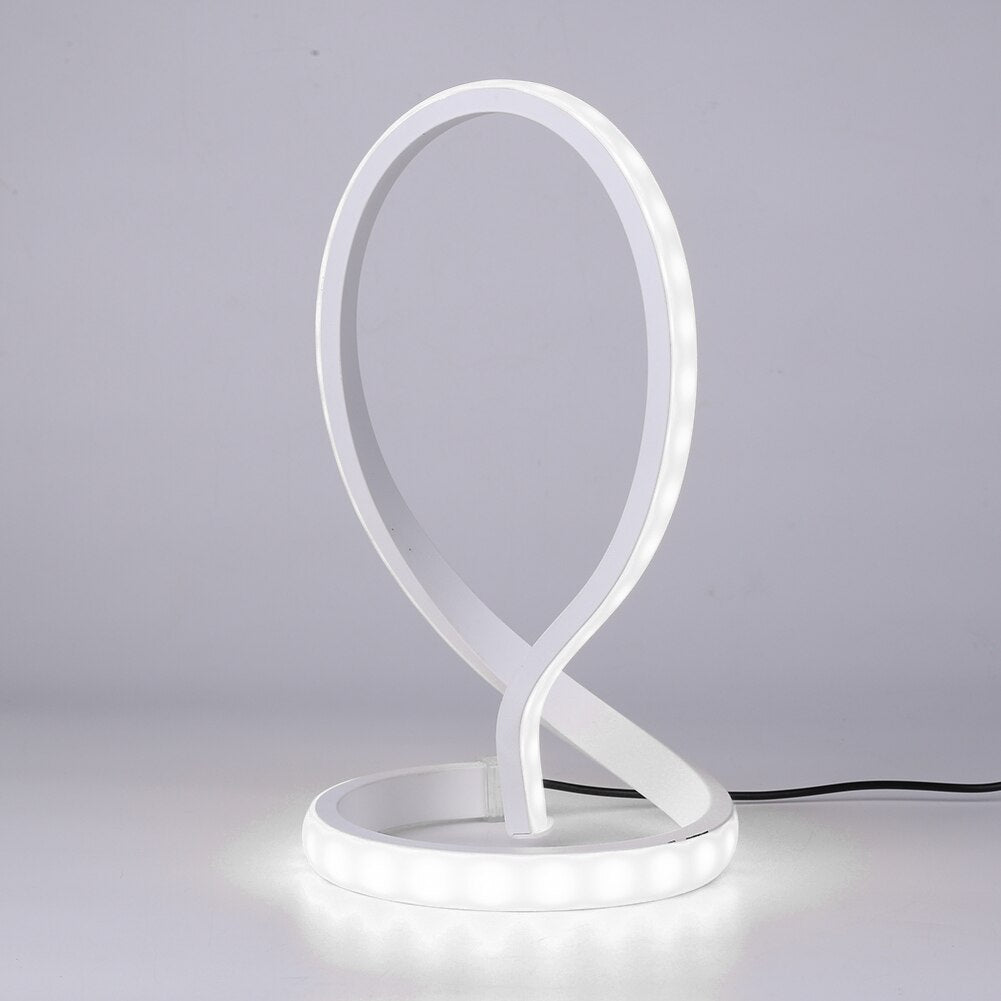 Modern Spiral Table Lamp