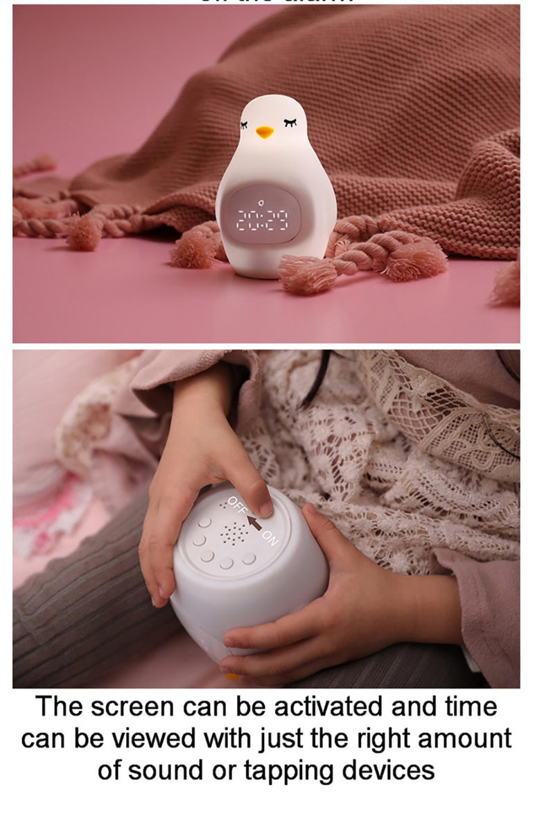 Charming Penguin Night Light