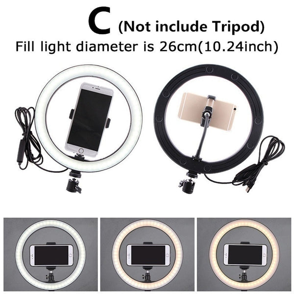 Dimmable LED Ring Light