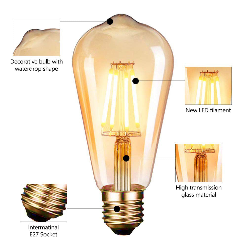 110V-220V Vintage Hall Light