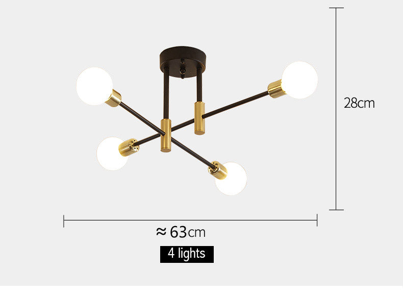 Abstract Ceiling Light