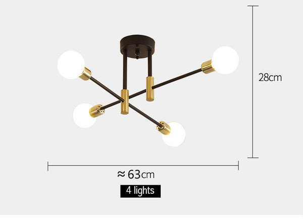 Abstract Ceiling Light