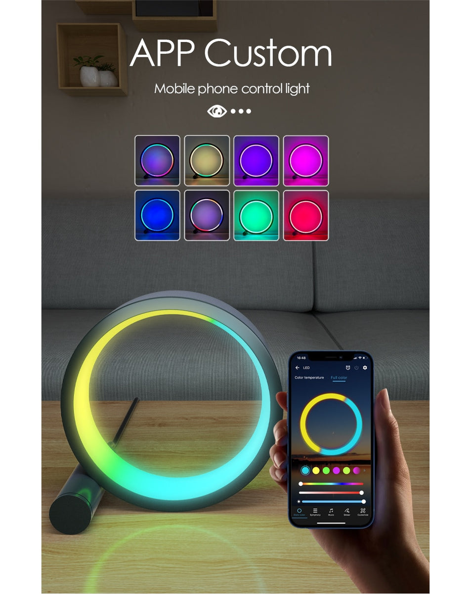 Bluetooth RGB Rhythm Desk Lamp