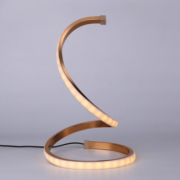 Modern Spiral Table Lamp