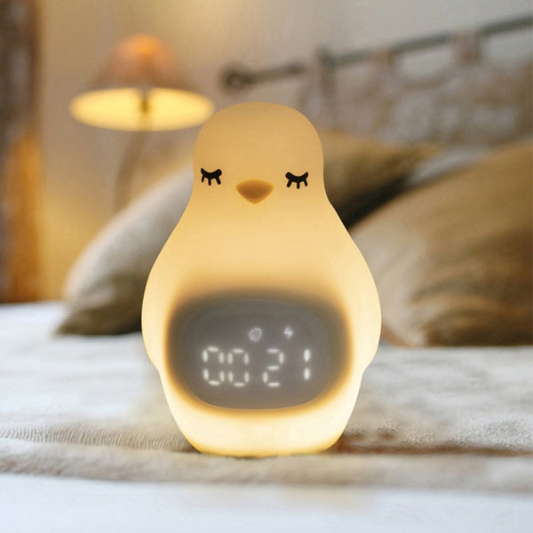 Charming Penguin Night Light