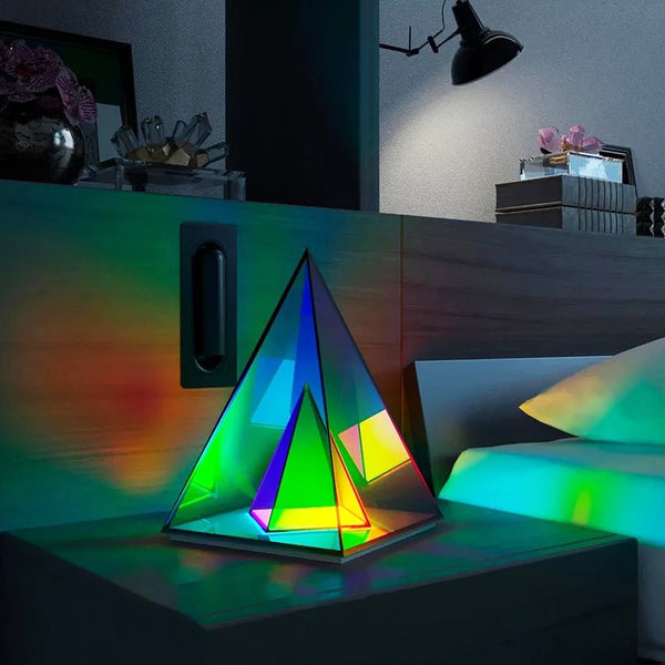 RGB Acrylic Triangle Light