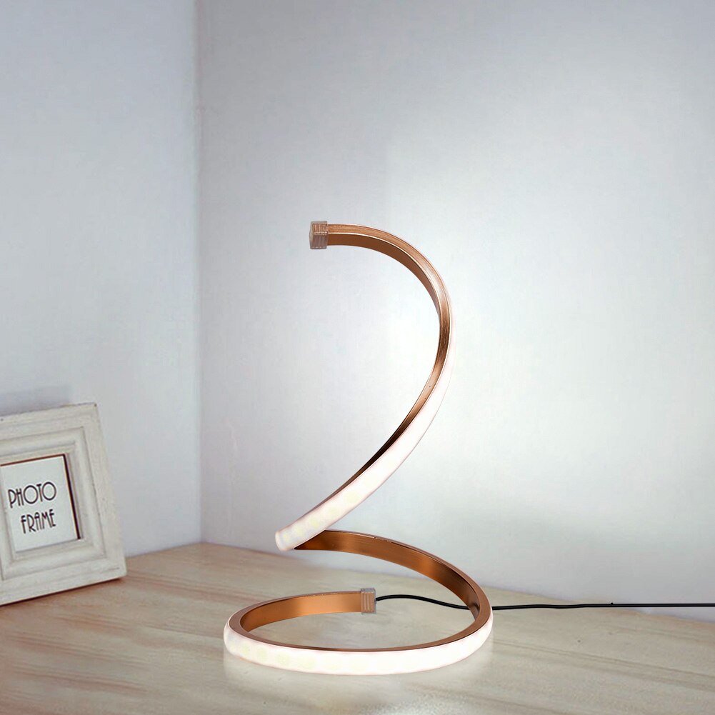Modern Spiral Table Lamp