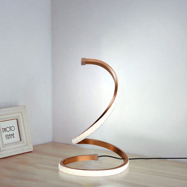Modern Spiral Table Lamp