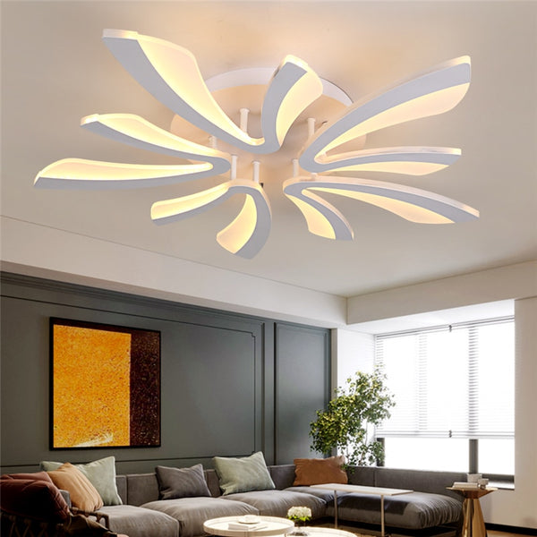 Stunning Acrylic Flush Chandelier