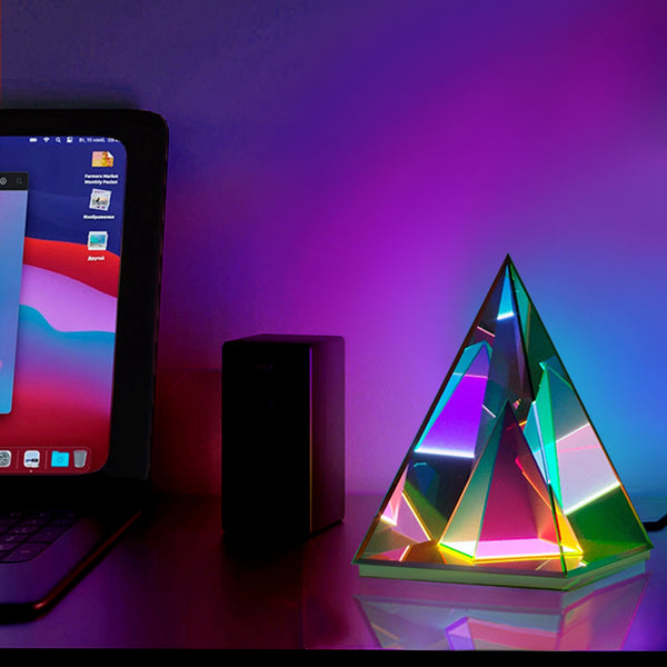 RGB Acrylic Triangle Light