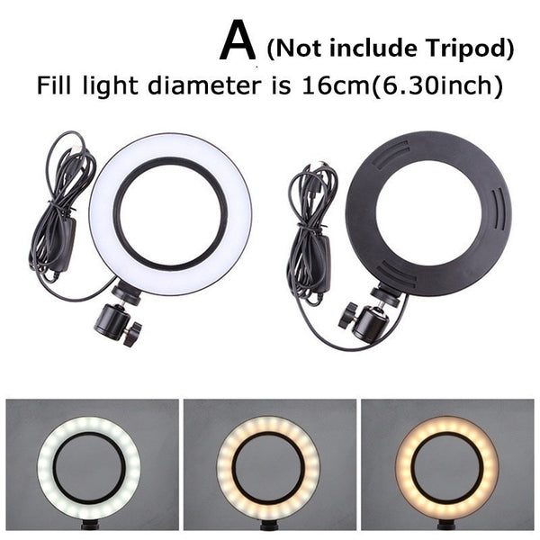 Dimmable LED Ring Light