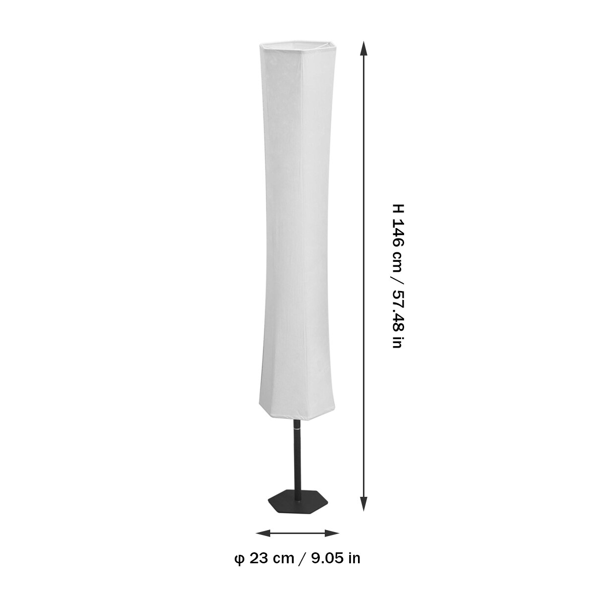 Foldable Multi Control Floor Lamp
