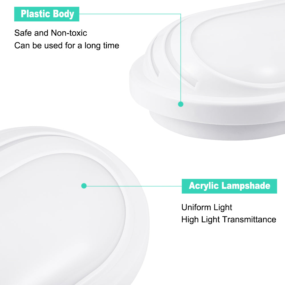Oval Bathroom Light