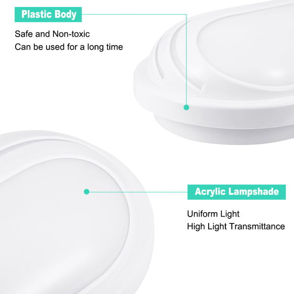 Oval Bathroom Light