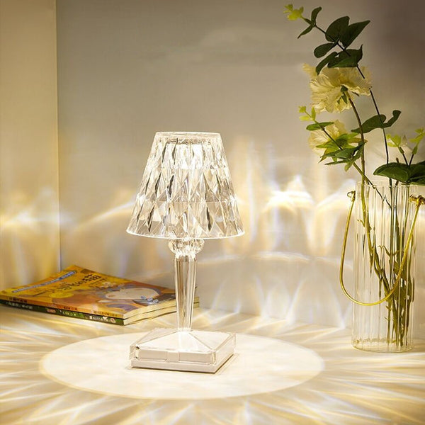 Acrylic Diamond-Like Table Lamp