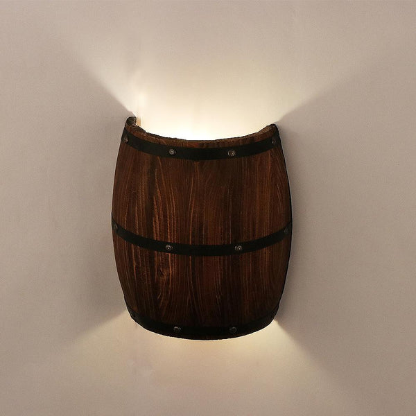 Retro Wine Barrel Design Lamp