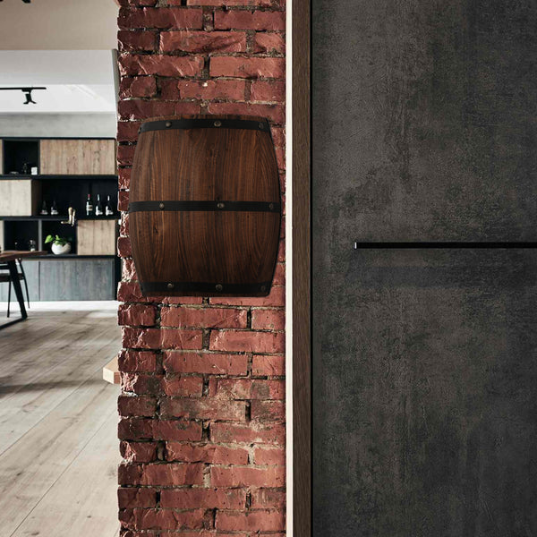 Retro Wine Barrel Design Lamp