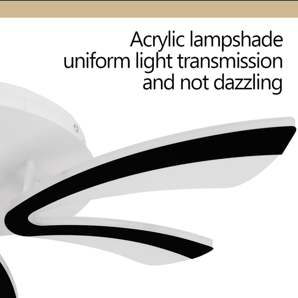 Stunning Acrylic Flush Chandelier