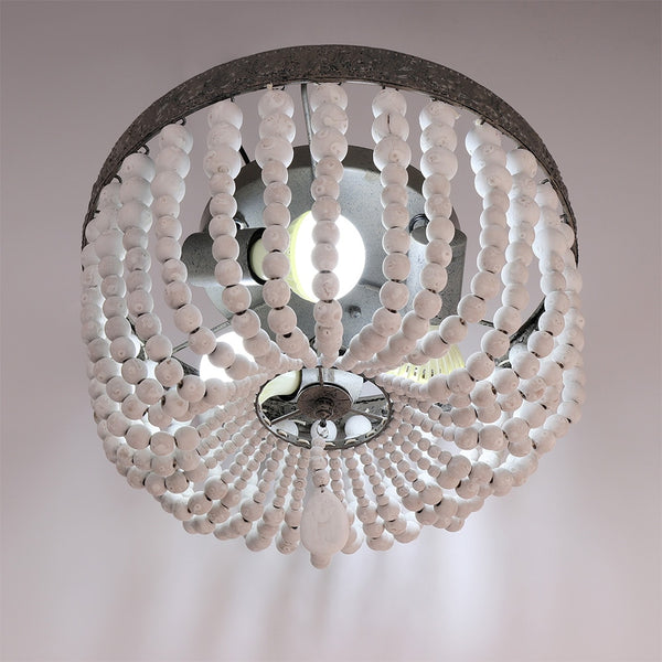 Retro Wooden Ceiling Light