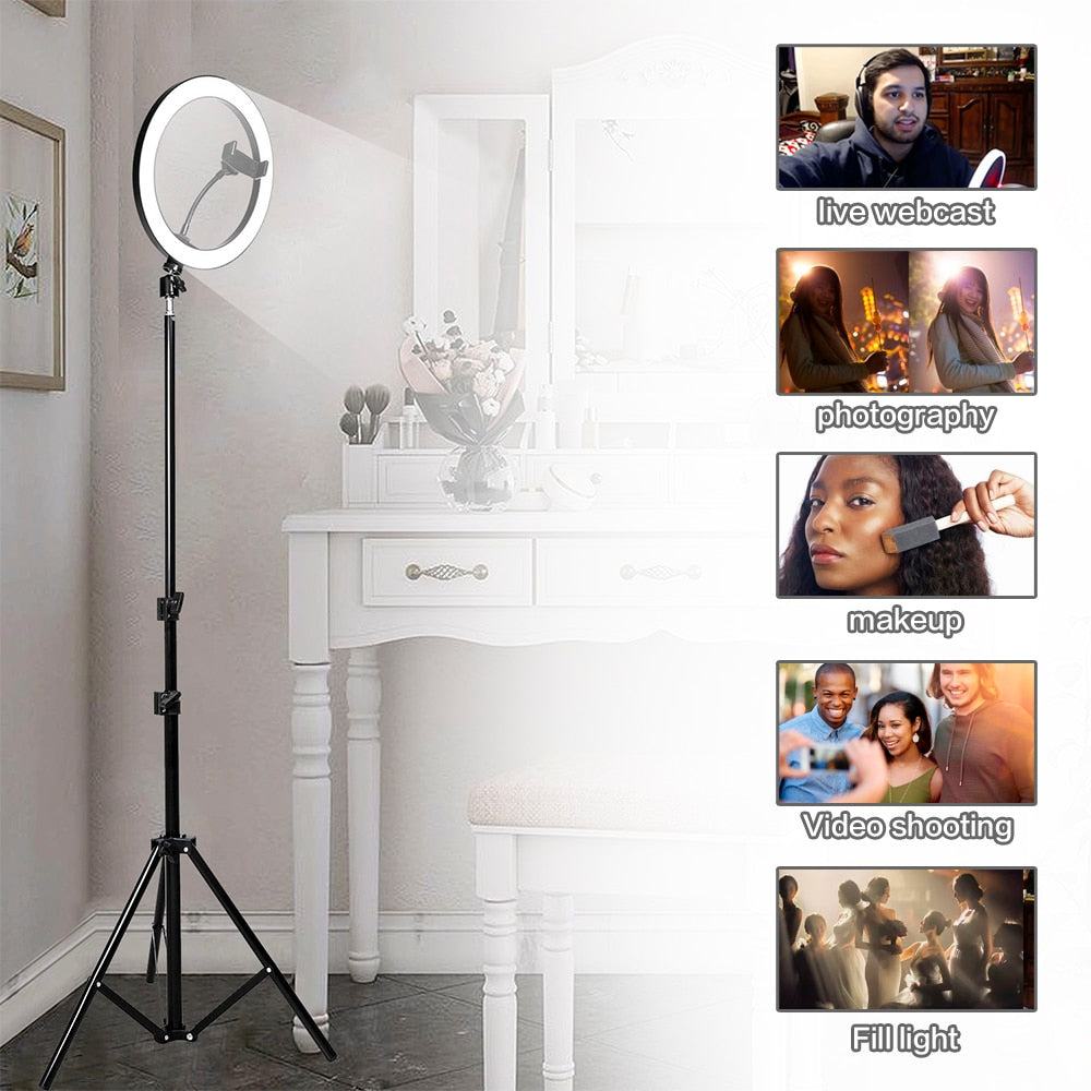 Dimmable LED Ring Light