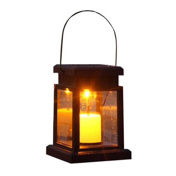 Retro Solar Floor Lanterns