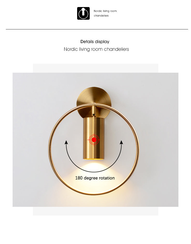 Modern Iron Wall Lamp