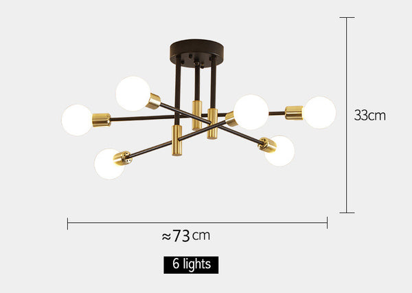 Abstract Ceiling Light