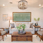 Retro Wooden Ceiling Light