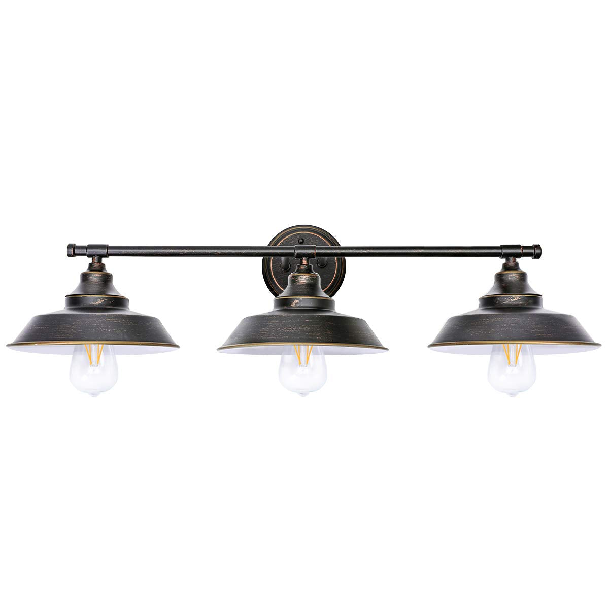 Retro 3-Way Wall Light