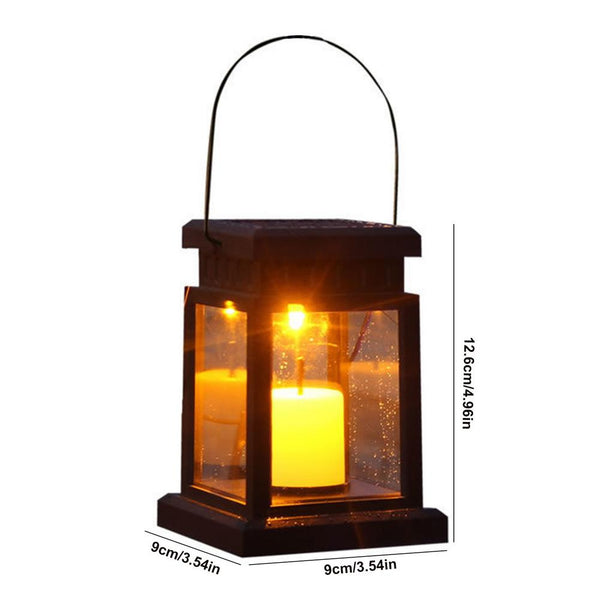 Retro Solar Floor Lanterns
