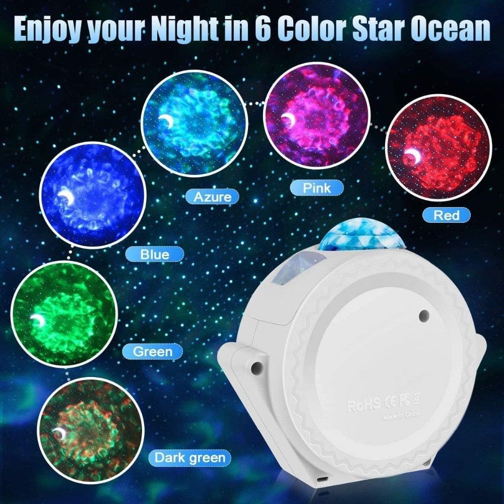 3 in 1 Smart Starry Sky Projector