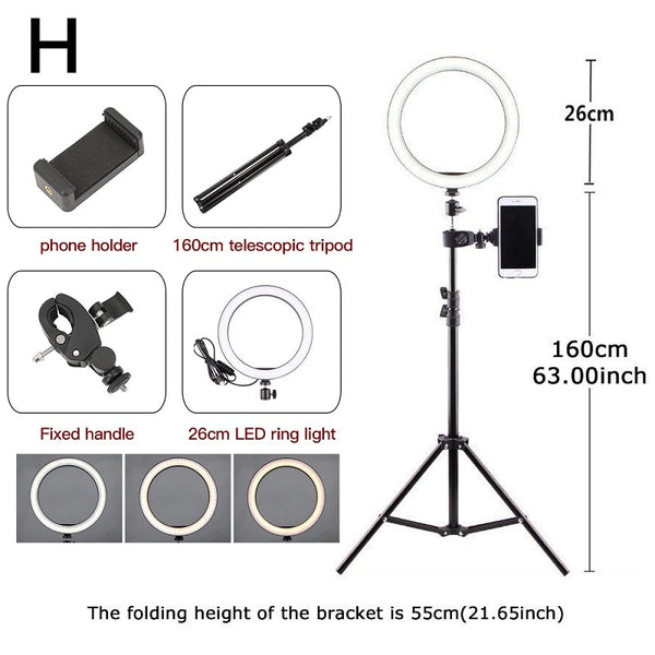 Dimmable LED Ring Light
