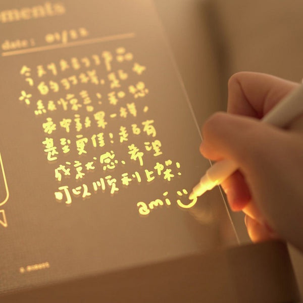 Acrylic Memo Board With Light