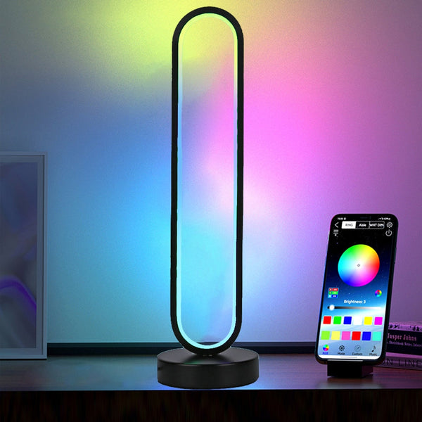 Unique Oval Desk Lamp