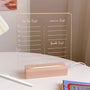 Acrylic Memo Board With Light