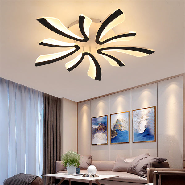 Stunning Acrylic Flush Chandelier