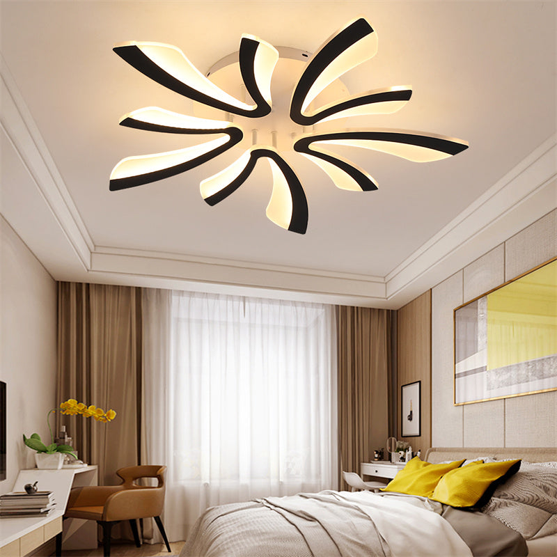 Stunning Acrylic Flush Chandelier