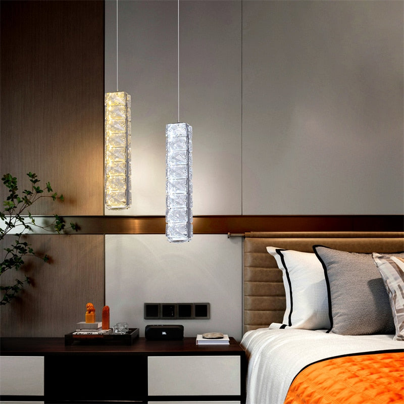 Hanging Crystal Lamp