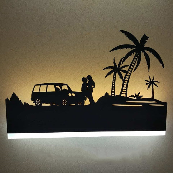 Modern Forest Setting Lamp