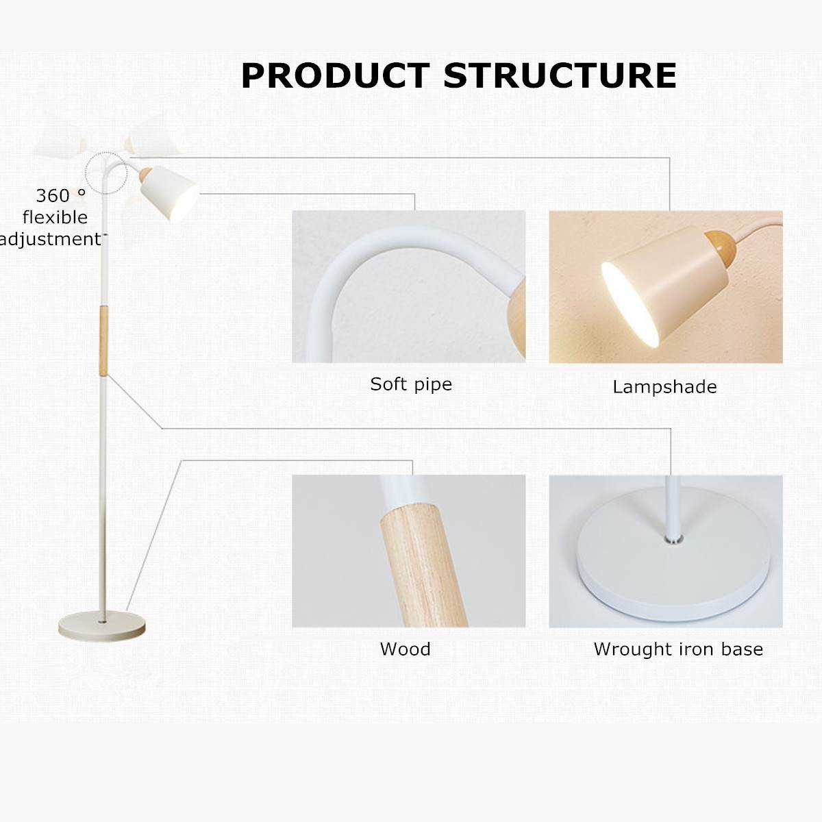 Modern Tall Light Lamp