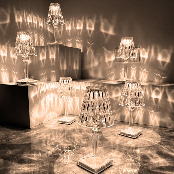 Acrylic Diamond-Like Table Lamp