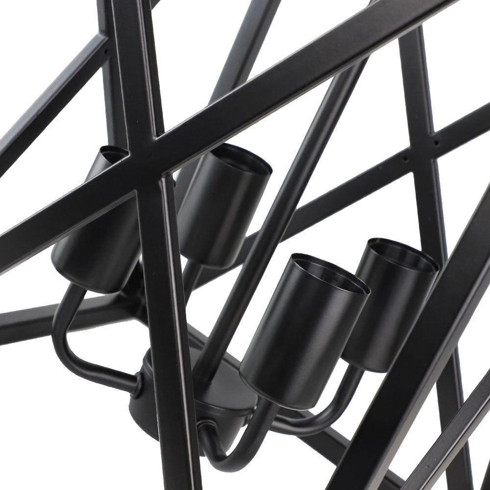 Industrial Metal Cage Chandelier